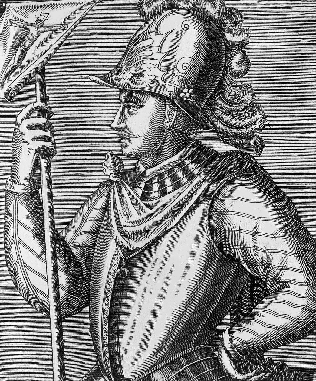 د اتریش د ډان جان انځور (1547-1578)، د هسپانوي مشر، د چارلس وپولي زوی autorstwa Andre Thevet