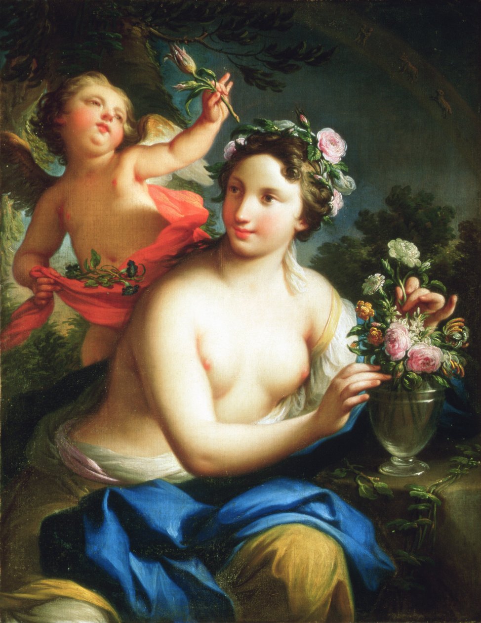 Alegoria wiosny, ok. 1760 autorstwa Andrea Casali
