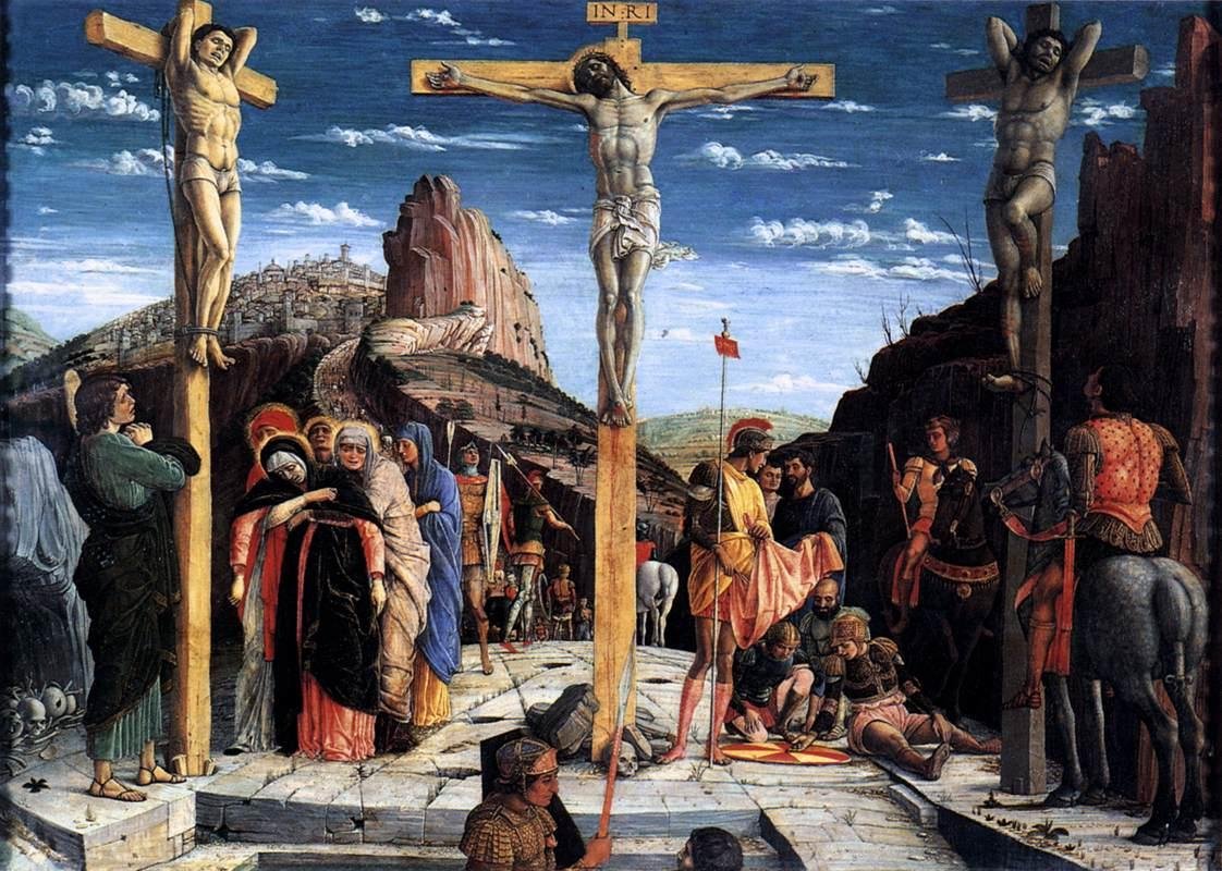 Ukrzyżowanie autorstwa Andrea Mantegna