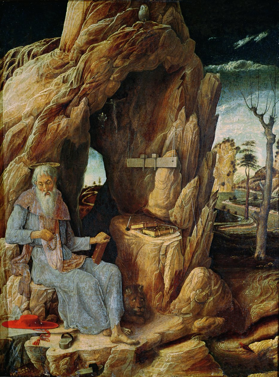 Św. Hieronim autorstwa Andrea Mantegna