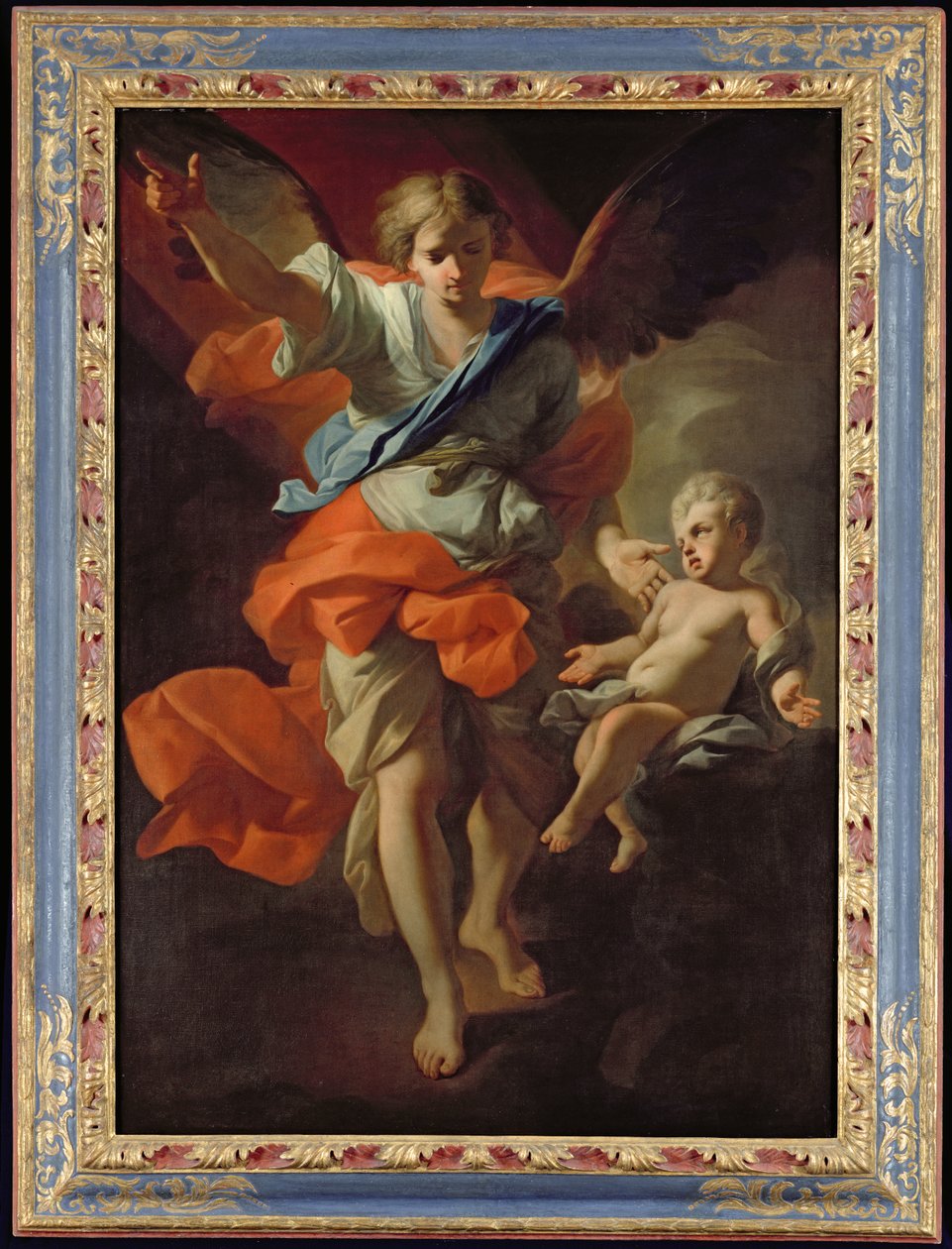 Anioł Stróż, ok. 1685-94 autorstwa Andrea Pozzo