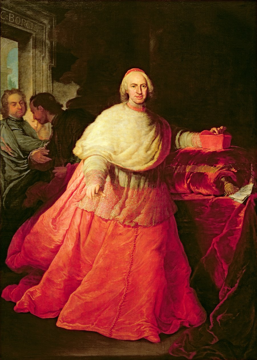 Kardynał Carlos de Borja, c.1721 autorstwa Andrea Procaccini
