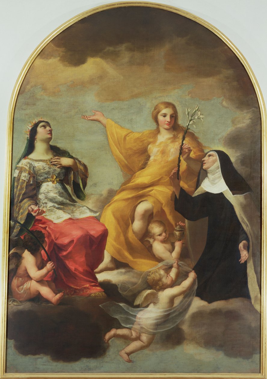 Trzy Marie, 1633 autorstwa Andrea Sacchi