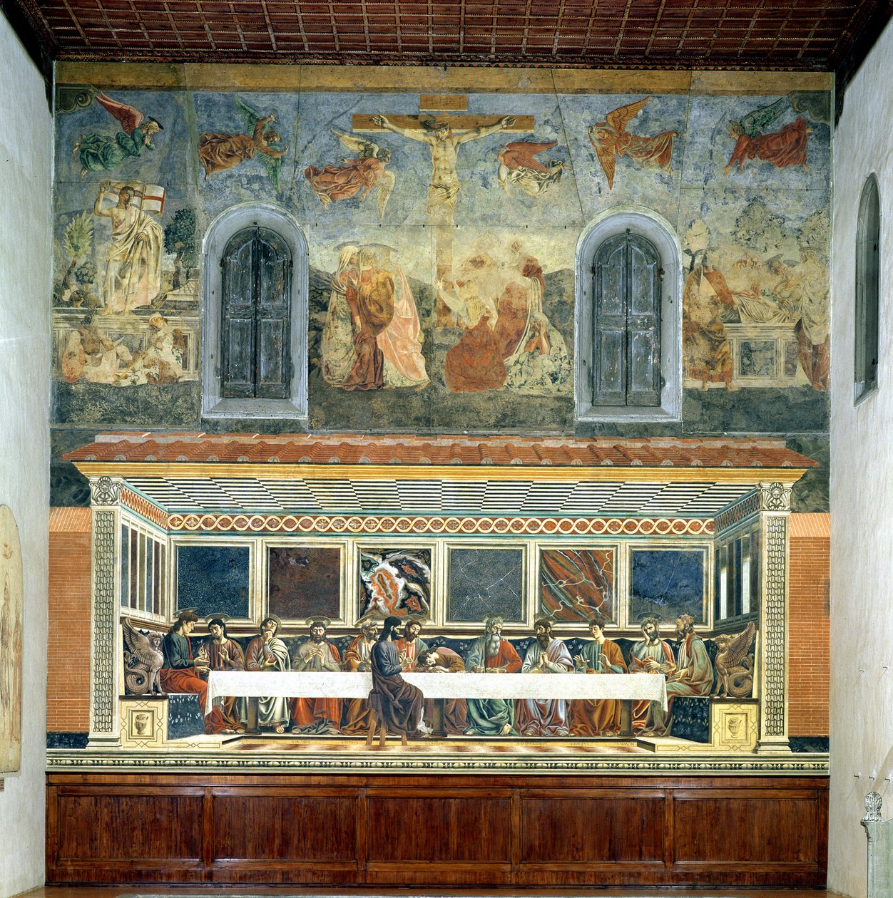 Ostatnia Wieczerza autorstwa Andrea del Castagno