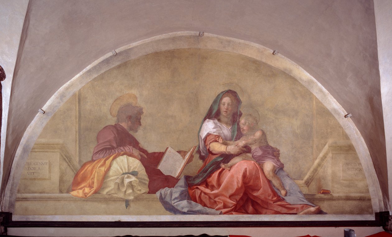 Madonna del Sacco, 1525 autorstwa Andrea del Sarto