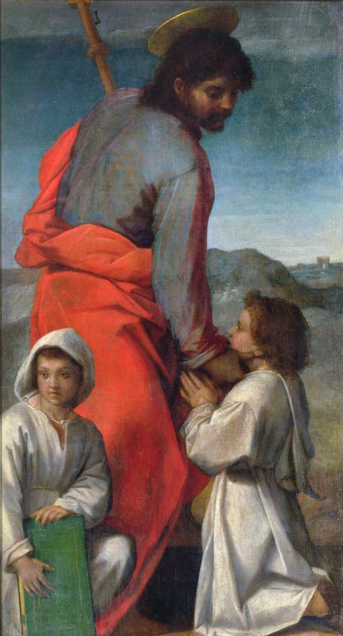Św. Jakub, ok. 1524-29 autorstwa Andrea del Sarto