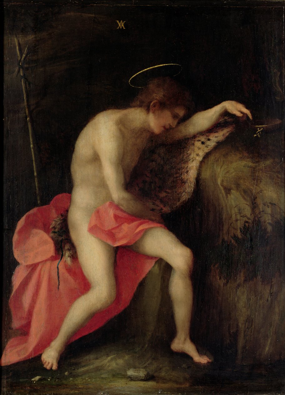 Św. Jan Chrzciciel na pustyni autorstwa Andrea del Sarto