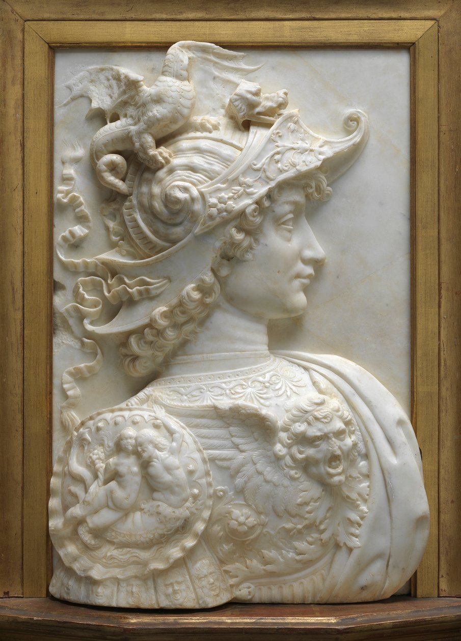 Aleksander Wielki, ok. 1483-1485 (marmur) autorstwa Andrea del Verrocchio