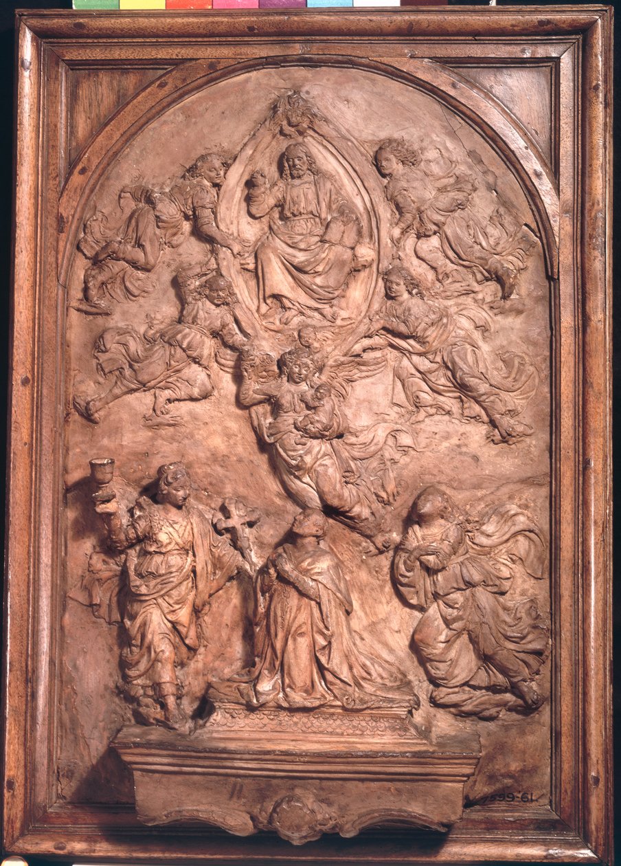 Szkic do grobowca Forteguerri (drewno) autorstwa Andrea del Verrocchio