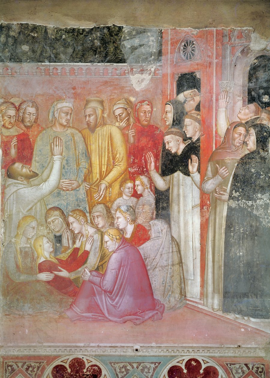 Cud św. Piotra Męczennika, ok. 1365-67 autorstwa Andrea di Bonaiuto