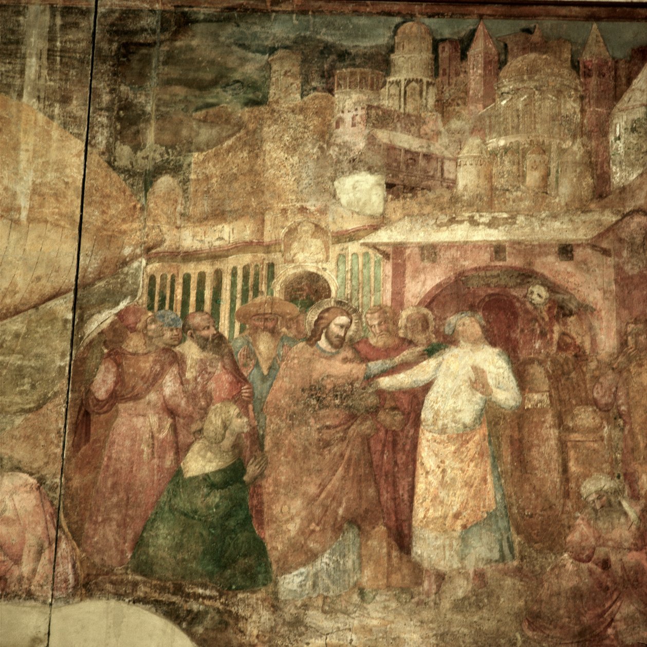Powrót św. Ranieriego, połowa XIV wieku autorstwa Andrea di Bonaiuto