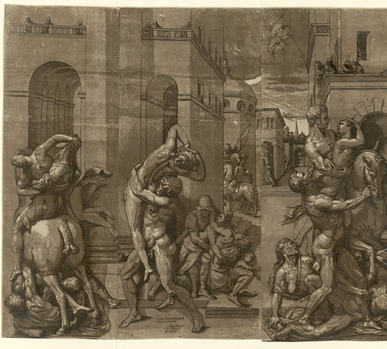Sabine Virgin Robbery autorstwa Andrea Andreani