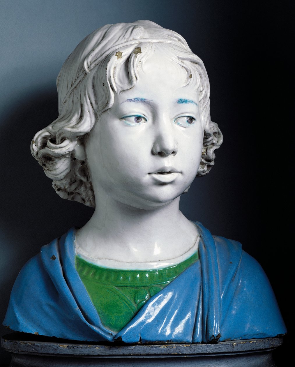 Głowa dziecka, Andrea della Robbia (1435-około 1525) autorstwa Andrea Della Robbia