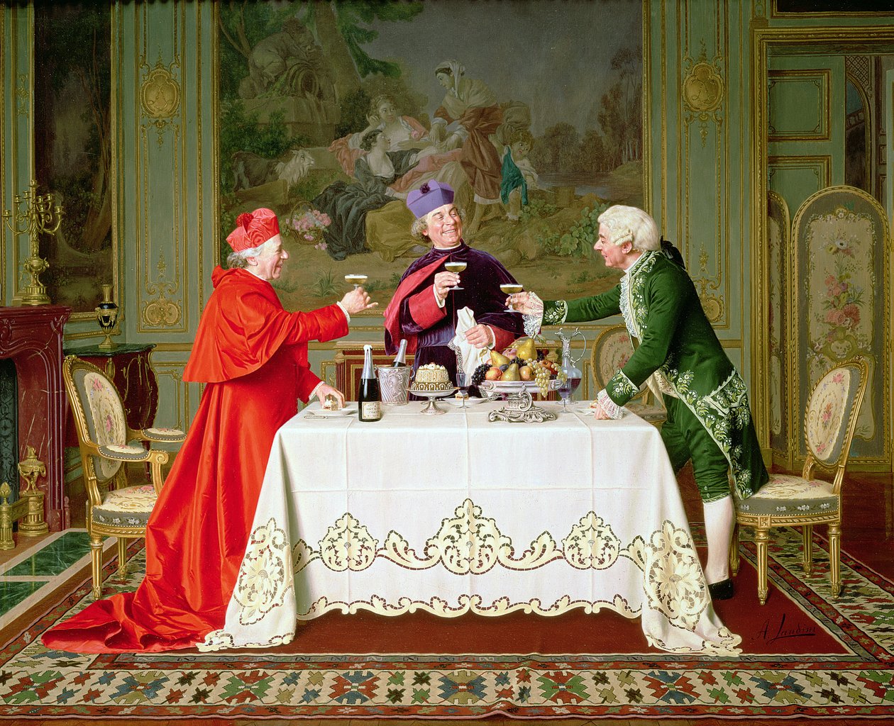 Nieznany obraz autorstwa Andrea Landini