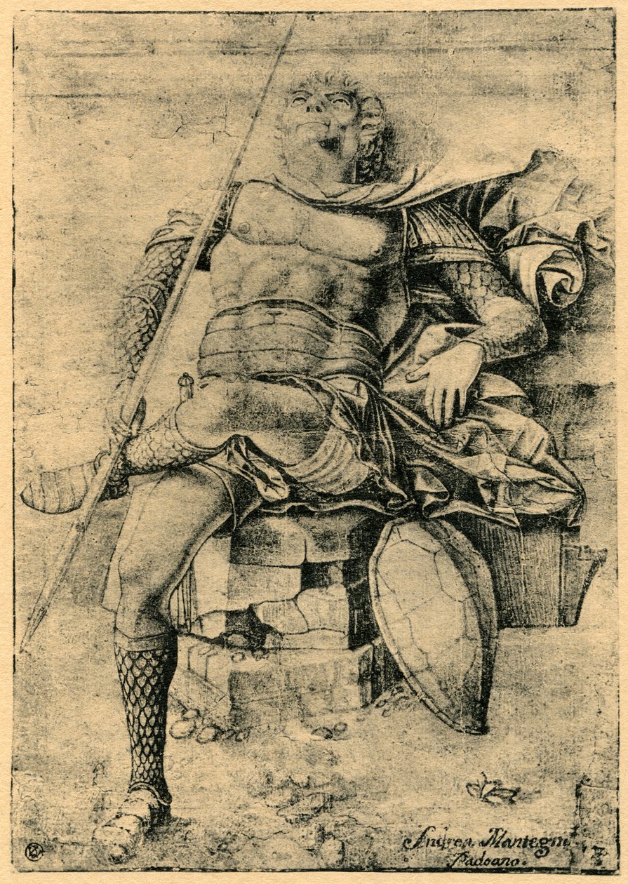 Śpiący żołnierz, 1913. autorstwa Andrea Mantegna