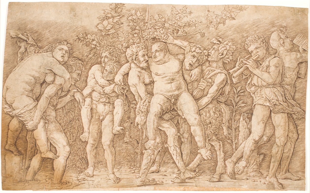 Kanał tylny z Silén autorstwa Andrea Mantegna