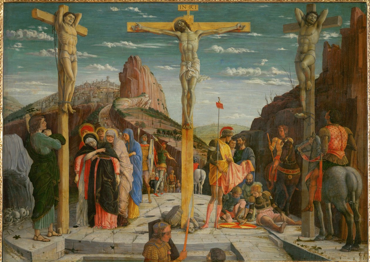 Kalwaria ... autorstwa Andrea Mantegna