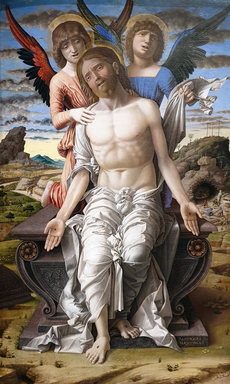 Chrystus jako Człowiek Boleści autorstwa Andrea Mantegna