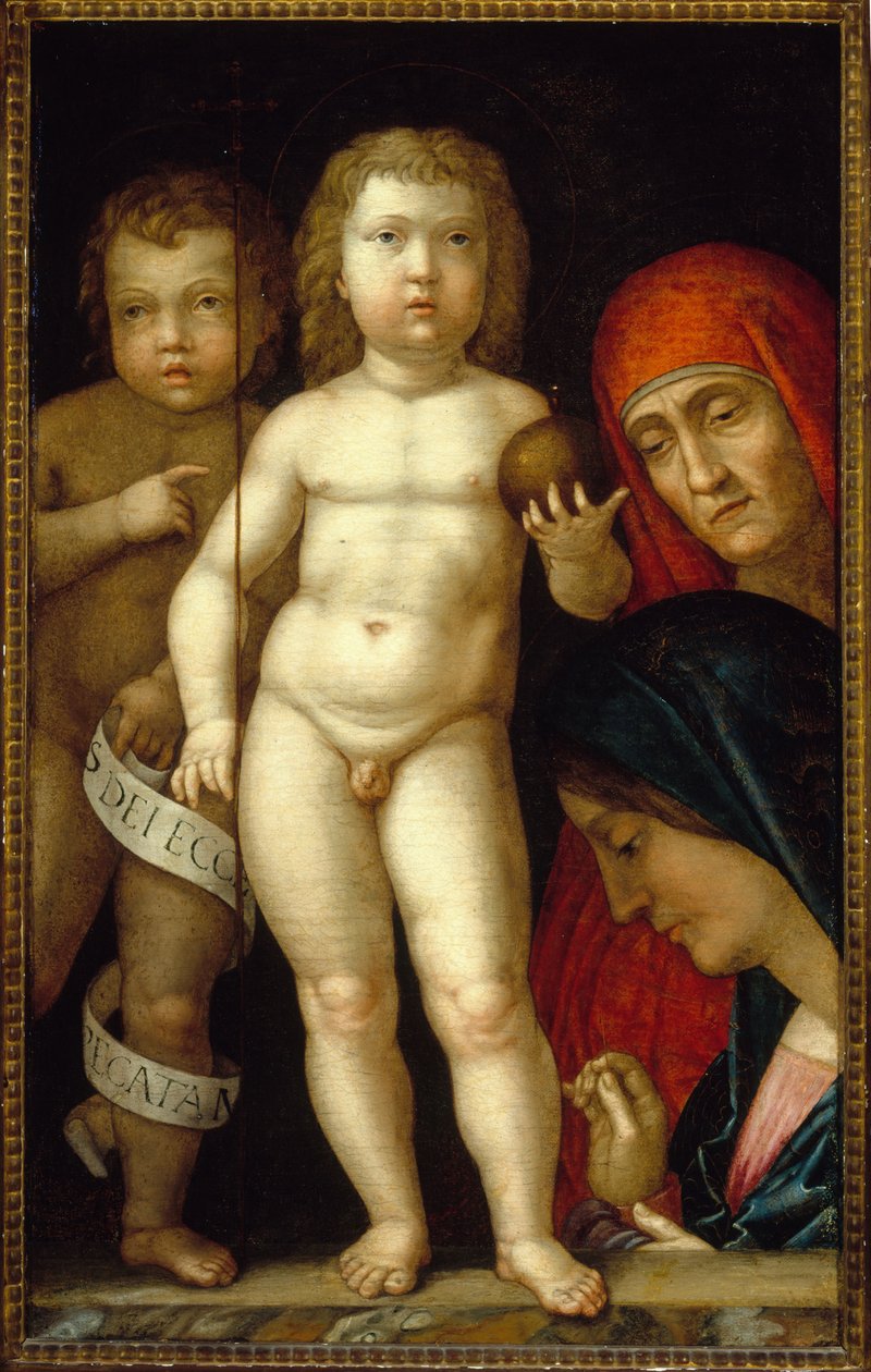 Władca świata autorstwa Andrea Mantegna