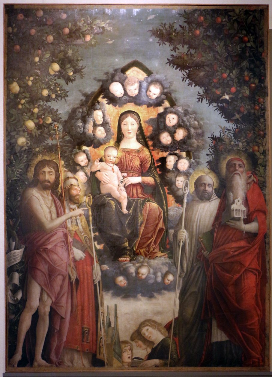 Madonna Trivulzio autorstwa Andrea Mantegna