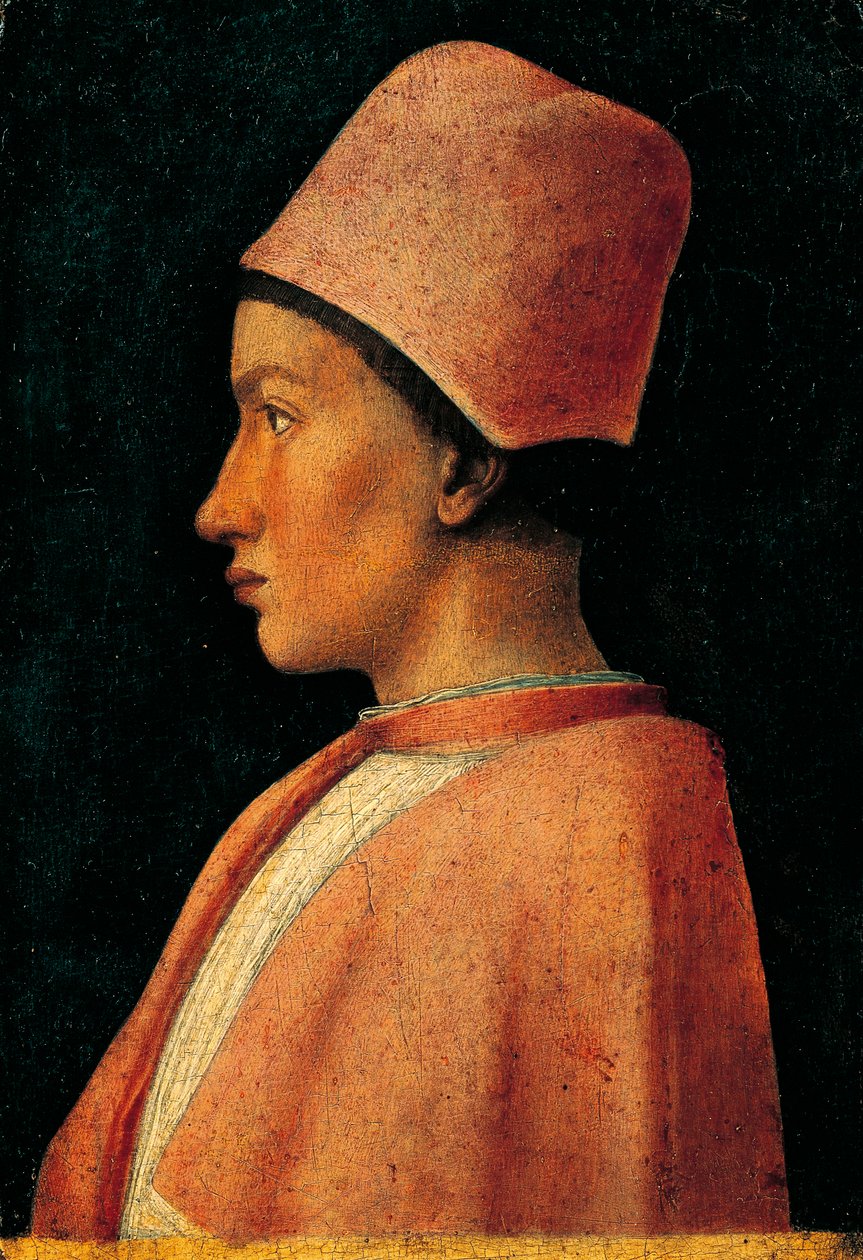 Portret Francesco Gonzagi autorstwa Andrea Mantegna