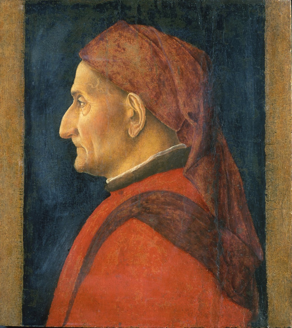 Portret mężczyzny, 1450 autorstwa Andrea Mantegna