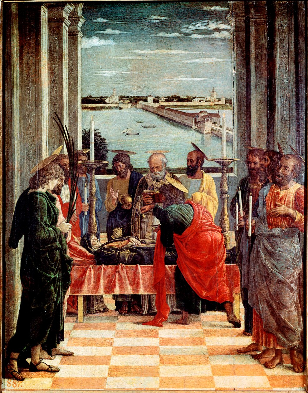 Śmierć Dziewicy (malarstwo autorstwa Andrea Mantegna