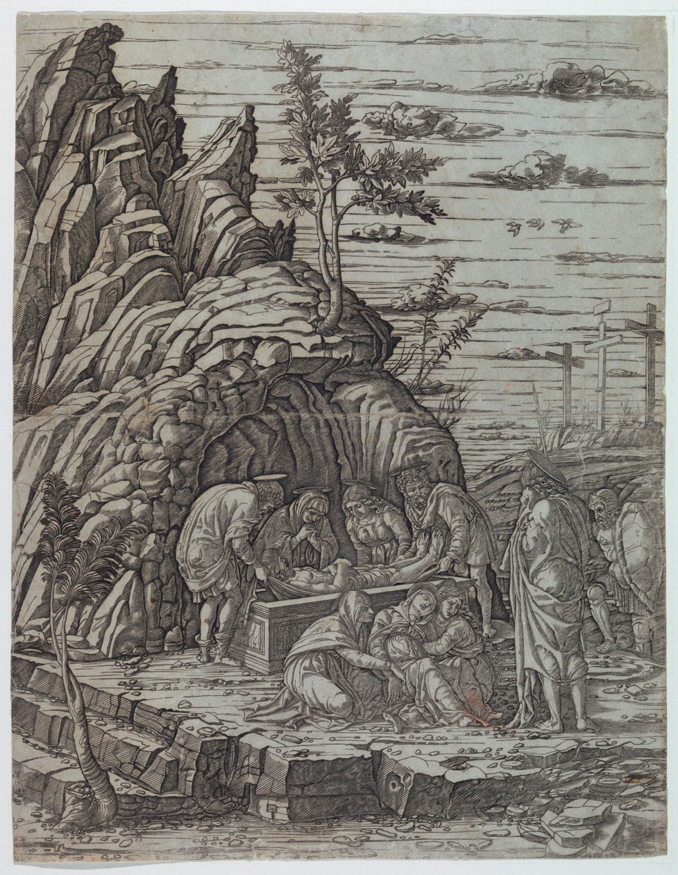 Złożenie do grobu autorstwa Andrea Mantegna