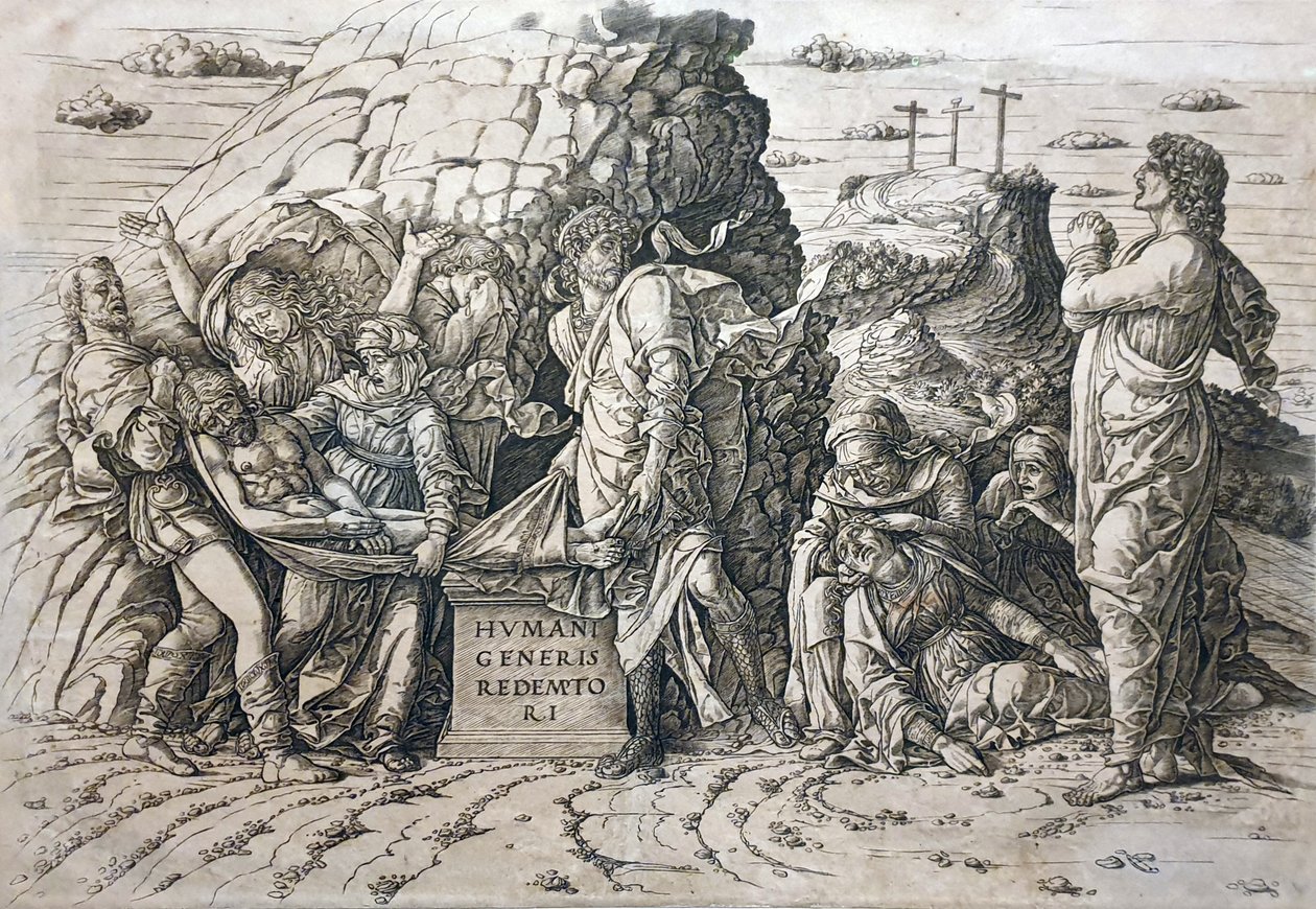 Pochówek autorstwa Andrea Mantegna