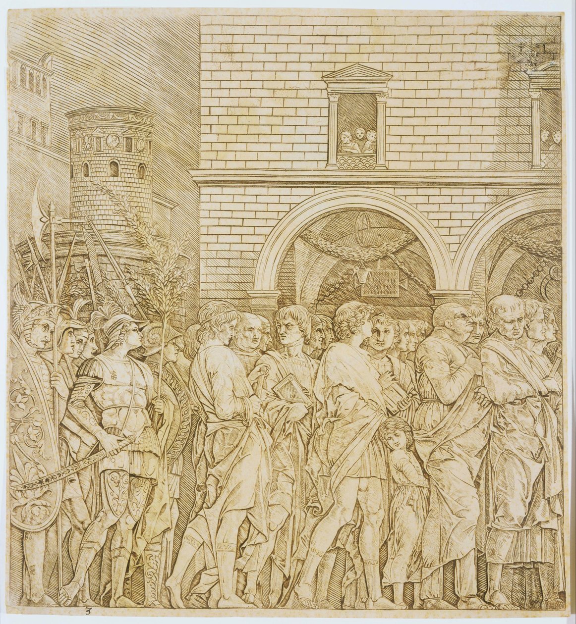 Triumf senatorów autorstwa Andrea Mantegna