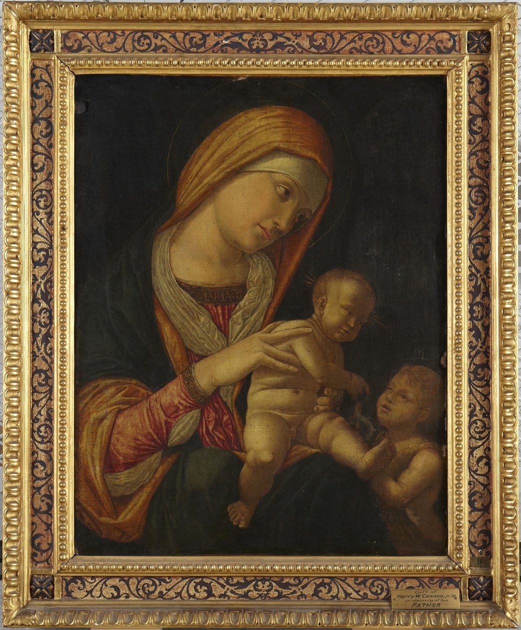Matka Boska z Dzieciątkiem autorstwa Andrea Mantegna
