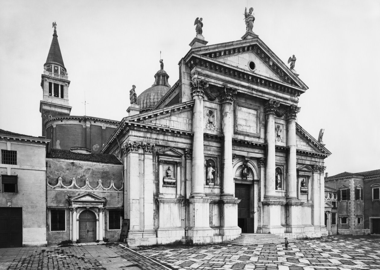 Widok fasady kościoła, 1566-80 autorstwa Andrea Palladio