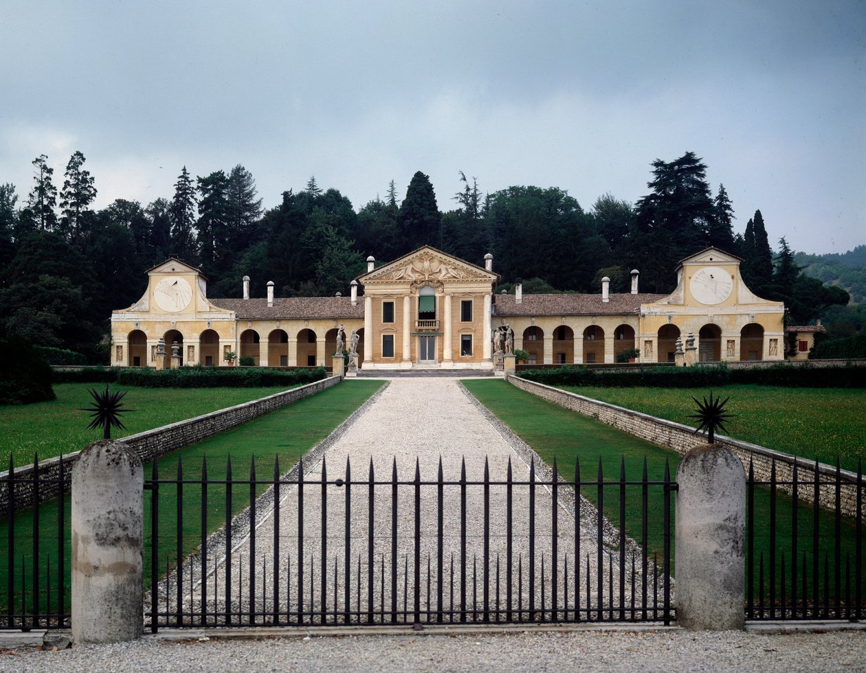 Widok willi Barbaro lub Volpi autorstwa Andrea Palladio