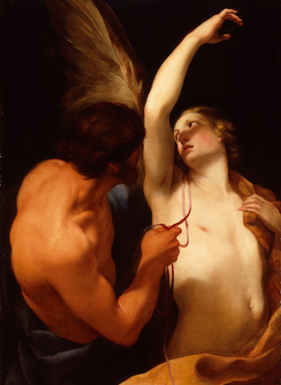 Dedal i Ikar, ok. 1645 (olej na płótnie) autorstwa Andrea Sacchi