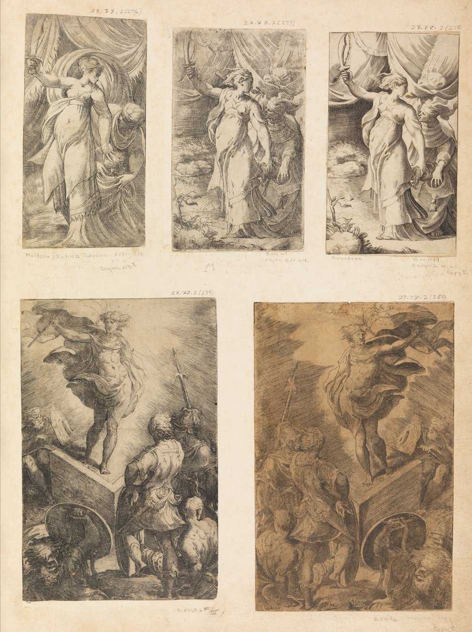 Judyta, Zmartwychwstanie, ca. 1540-43 . autorstwa Andrea Schiavone