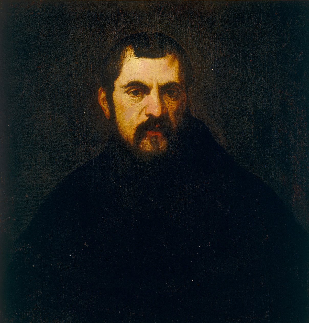 Portret franciszkanina autorstwa Andrea Schiavone