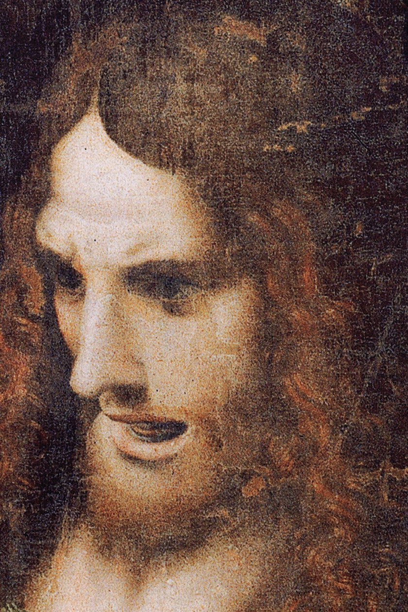 Opactwo (Opactwo Tongerlo). Obraz. Ostatnia Wieczerza. 1506-1507. Szczegół (obraz) autorstwa Andrea Solario