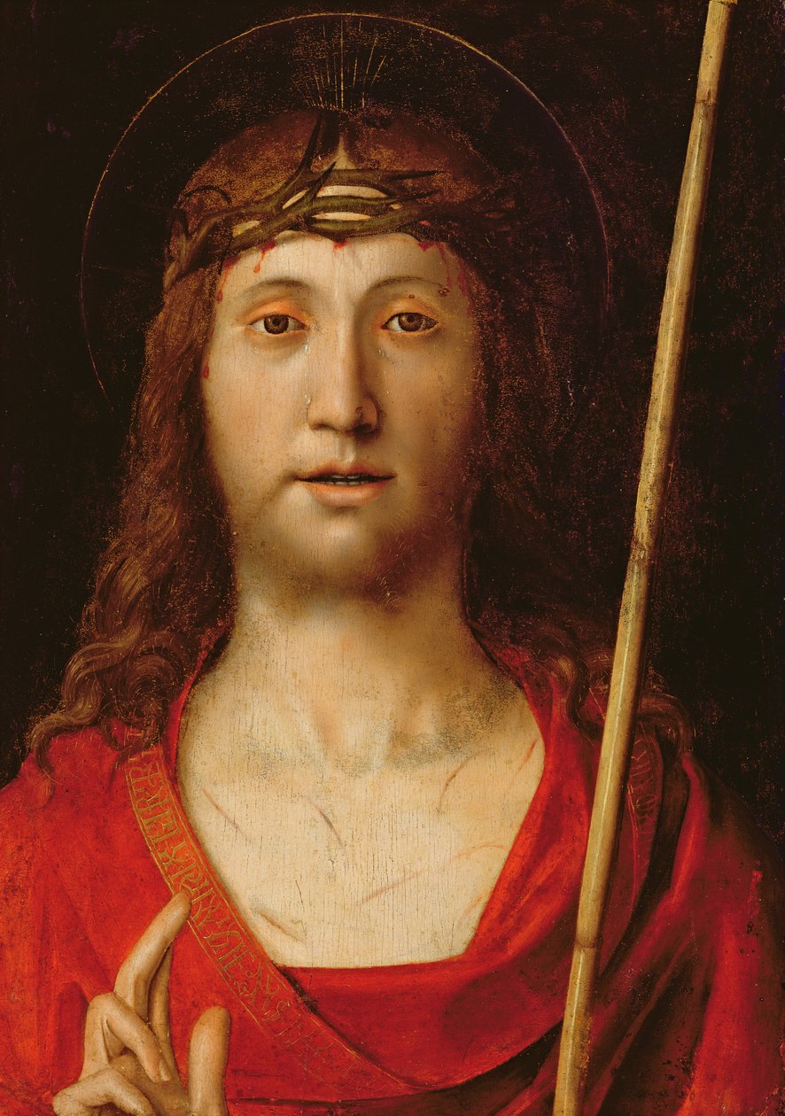 Ecce Homo (olej na panelu) autorstwa Andrea Solario