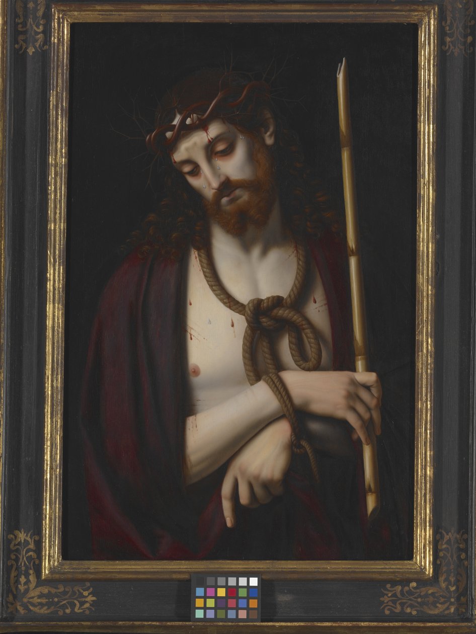 Ecce Homo (olej na drewnie) autorstwa Andrea Solario