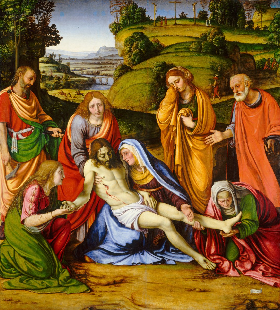 Lamentacja, ok. 1505-1507. autorstwa Andrea Solario