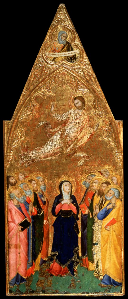 Zmartwychwstanie, c1355-c1360 autorstwa Andrea Vanni