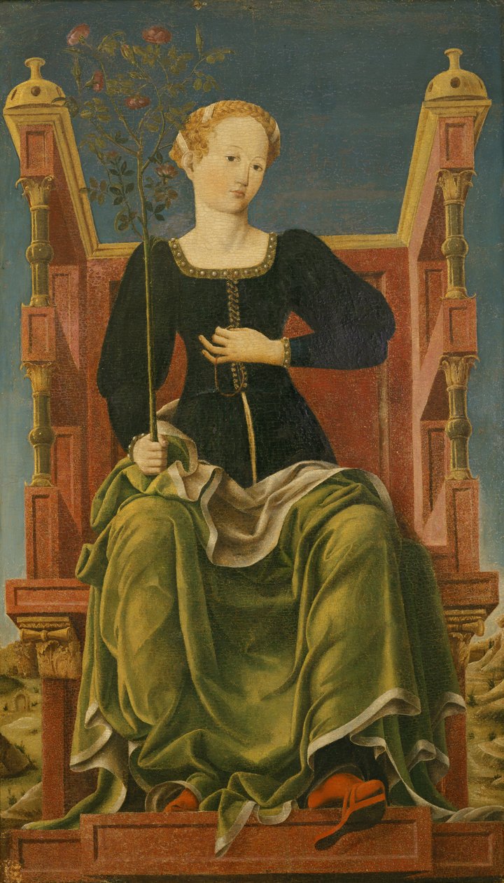 Urania (malarstwo) autorstwa Andrea da (workshop of) Belfiore
