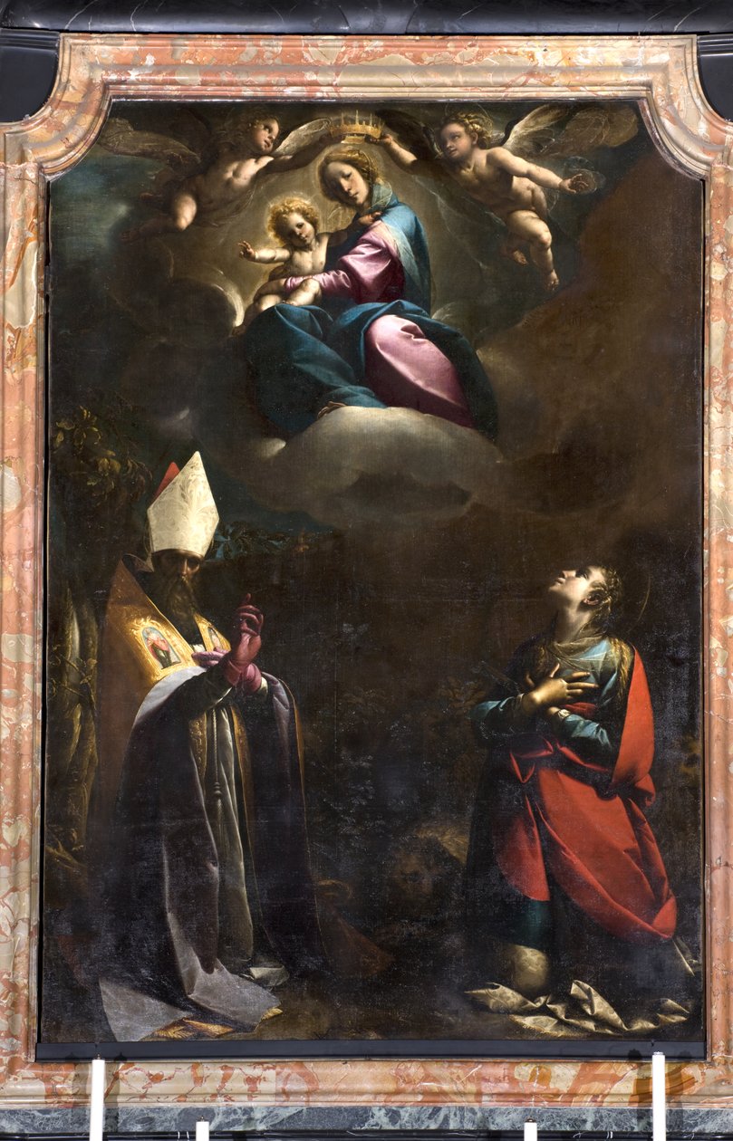 Poliptyk, detal, 1508 autorstwa Andrea de Passeri