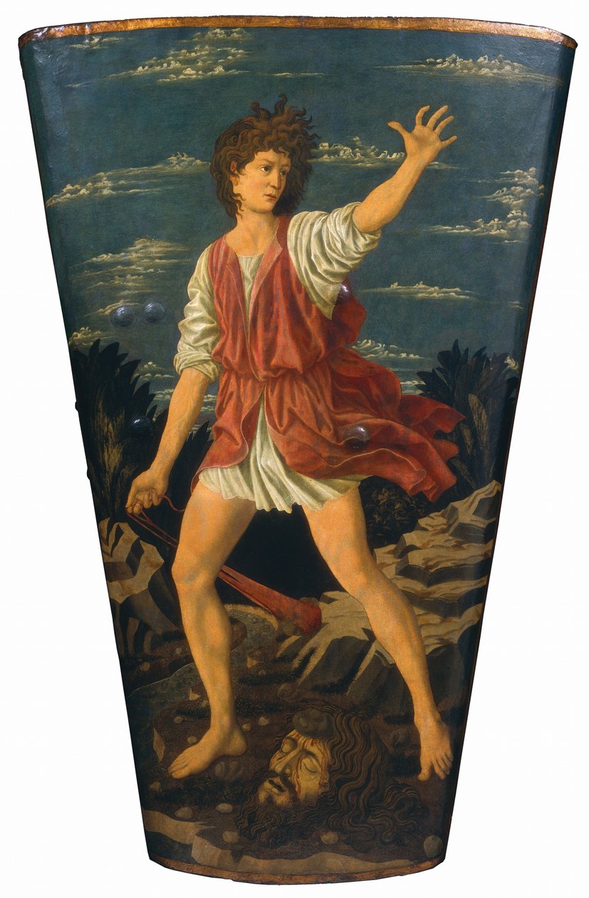 Dawid z głową Goliata autorstwa Andrea del Castagno