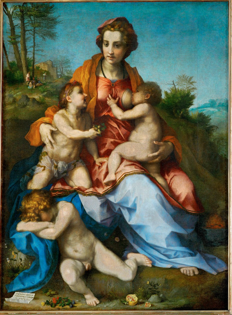 Dobroczynność ... autorstwa Andrea del Sarto