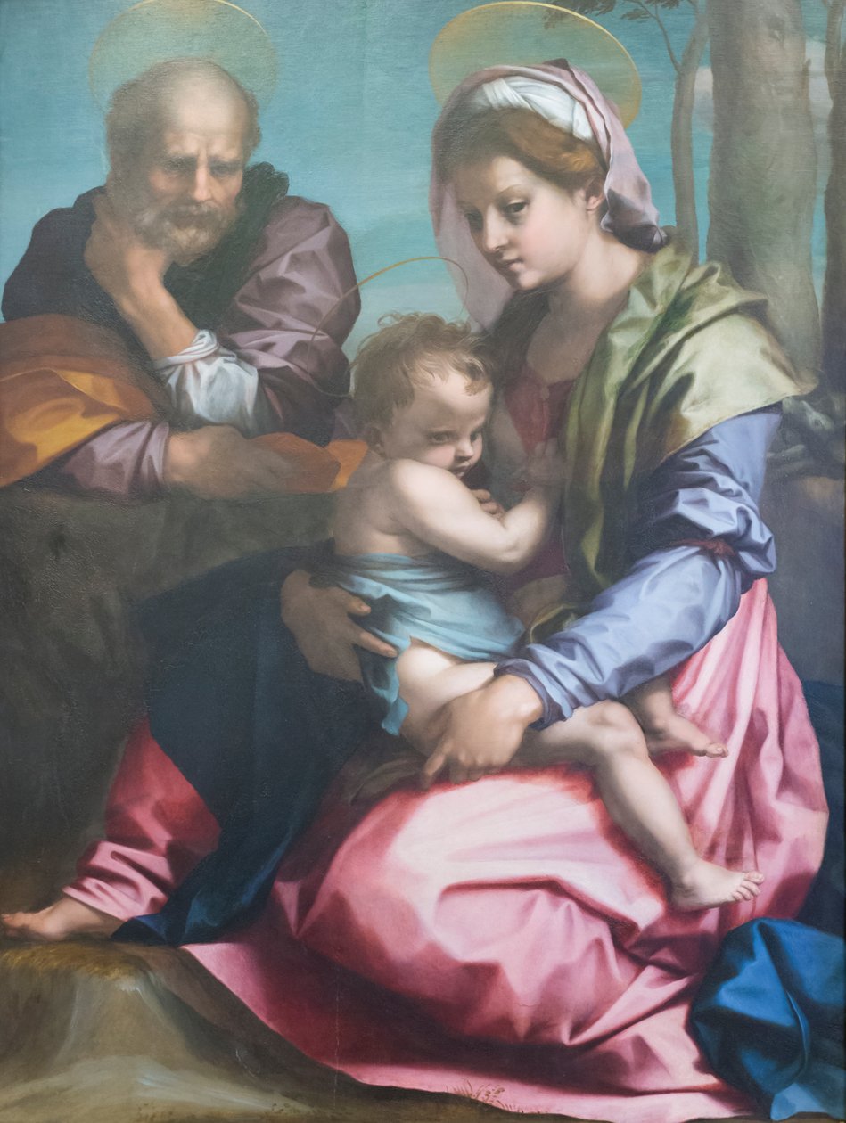 Święta Rodzina autorstwa Andrea del Sarto
