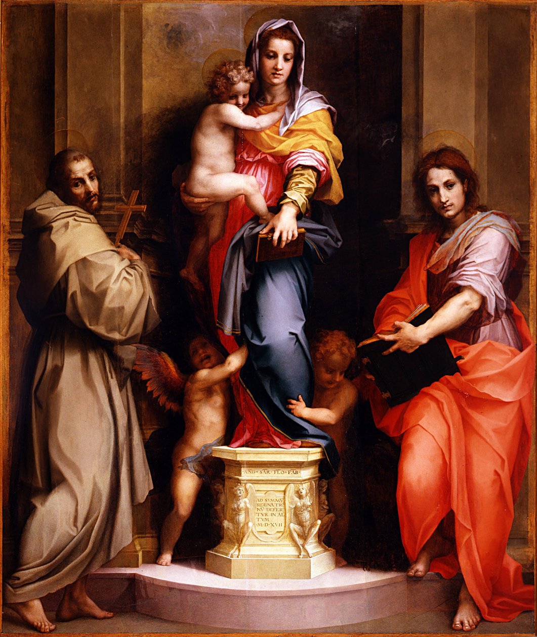 Madonna z Harpii autorstwa Andrea del Sarto