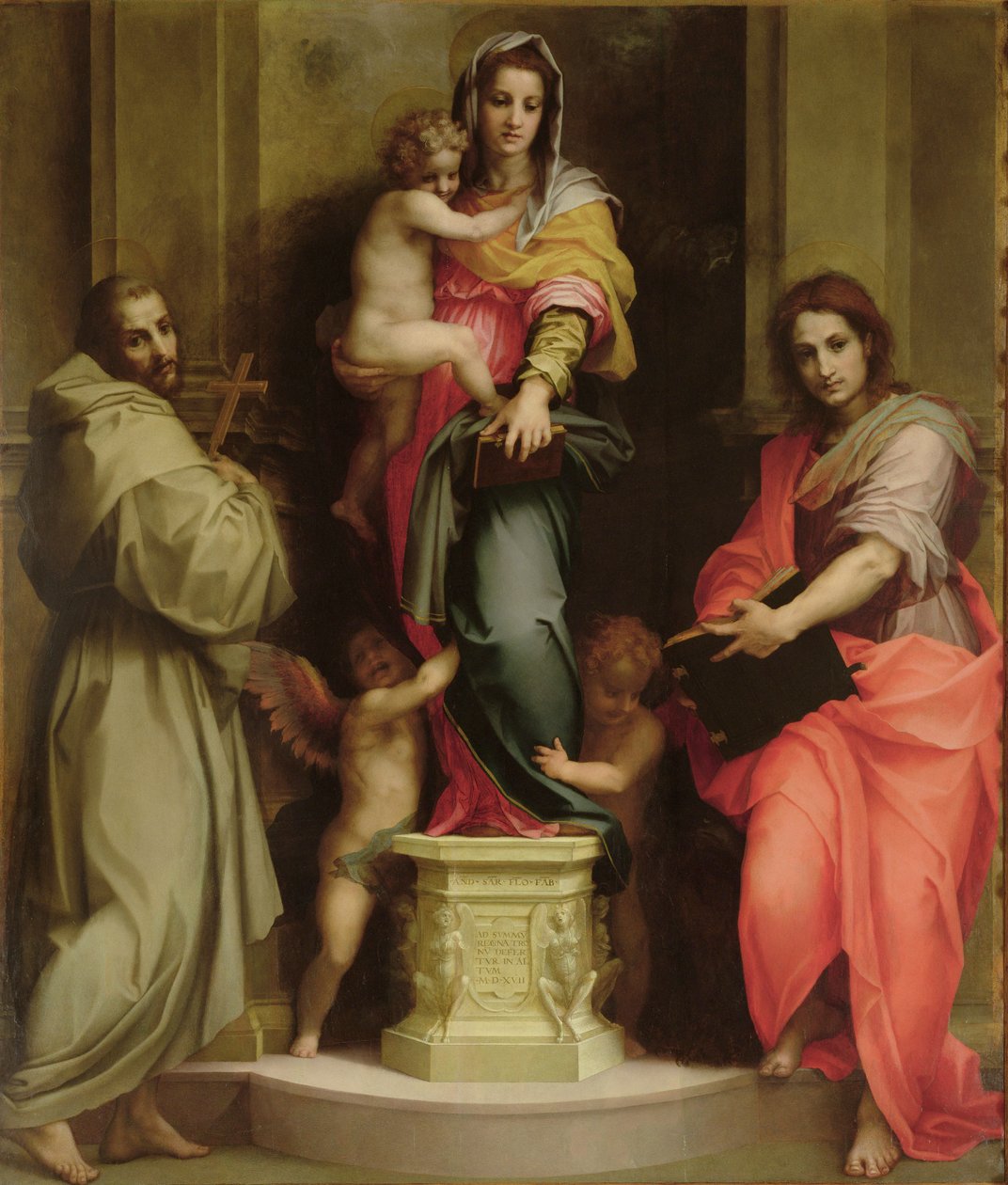 Madonna z Harpii autorstwa Andrea del Sarto
