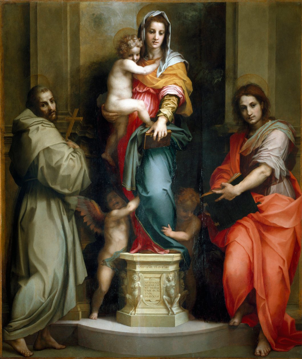 Madonna z Harpii autorstwa Andrea del Sarto