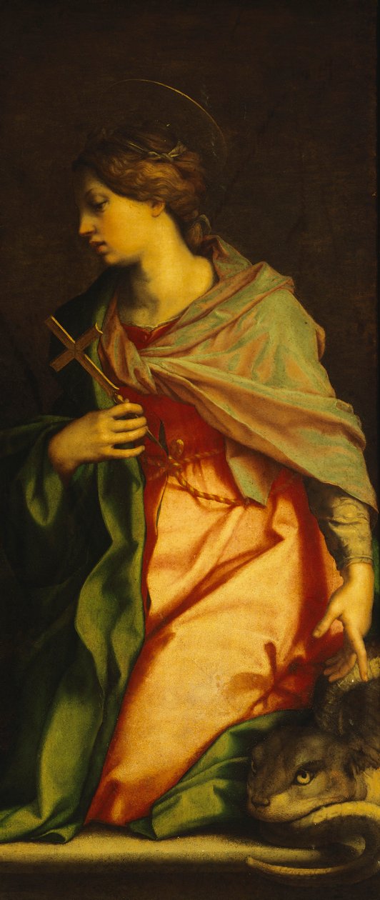 Obraz Santa Margherita, Andrea del Sarto (1486-1530), Katedra w Pizie autorstwa Andrea del Sarto